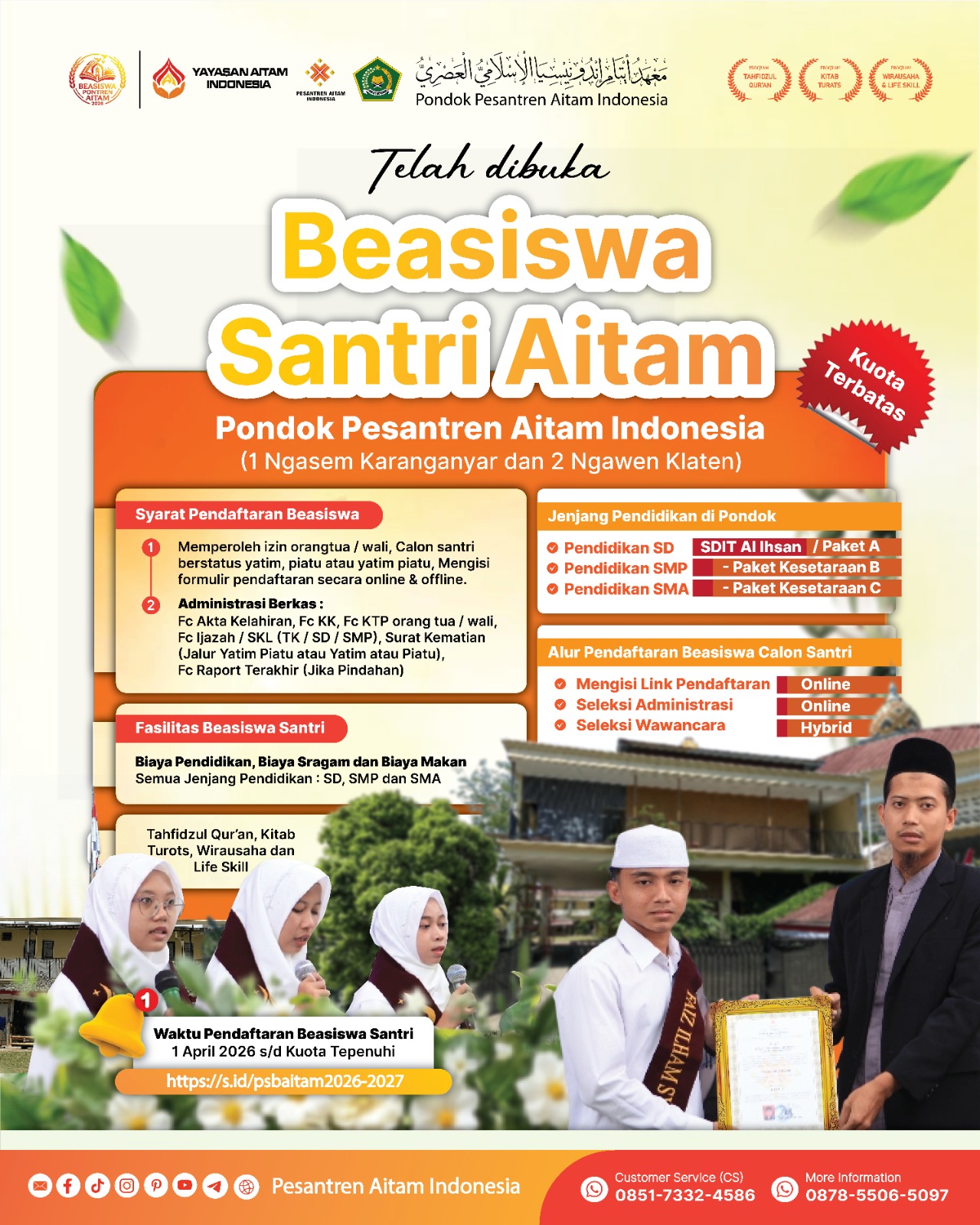 Pembinaan santri di pesantren